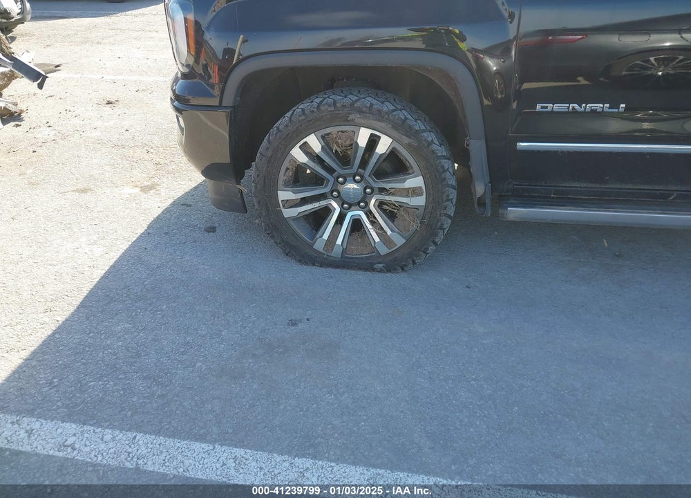 2017 GMC SIERRA 1500 DENALI VIN: 3GTU2PEJ8HG283812