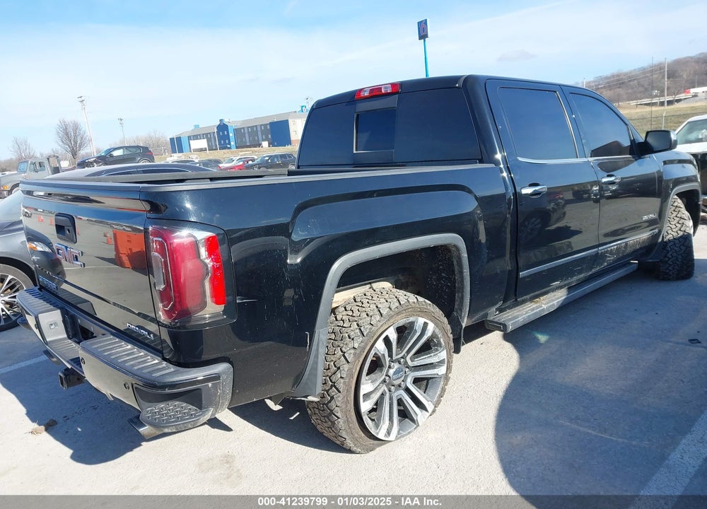 2017 GMC SIERRA 1500 DENALI VIN: 3GTU2PEJ8HG283812
