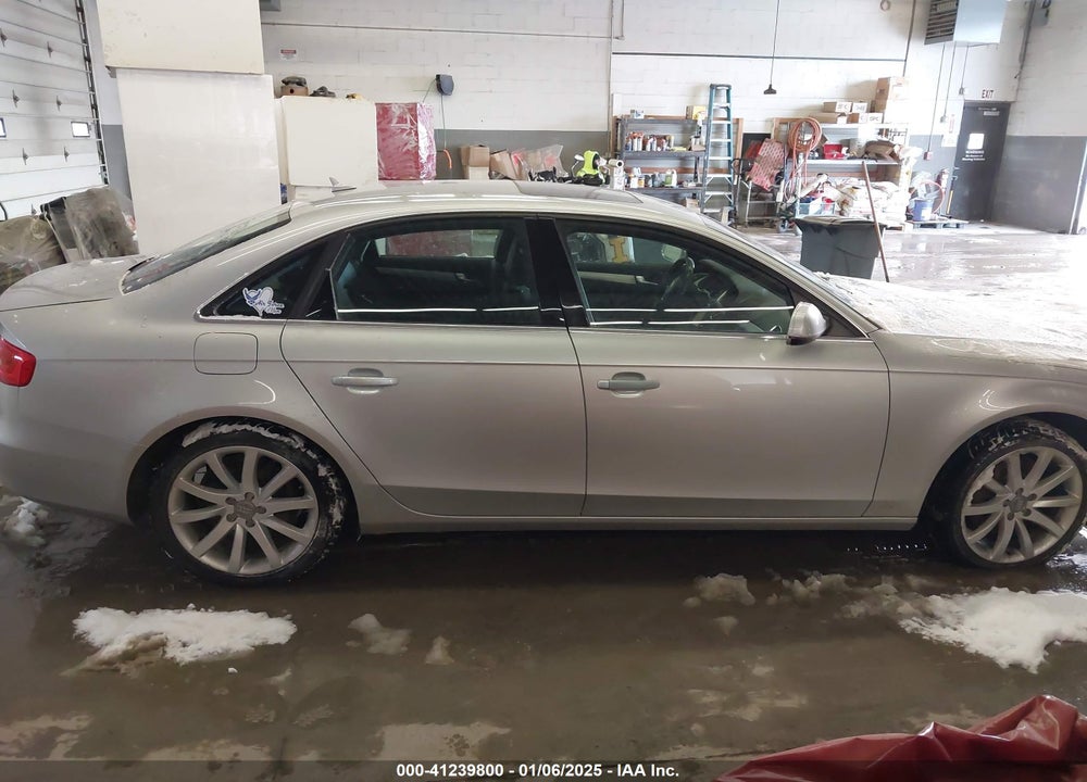 2013 AUDI A4 2.0T PREMIUM VIN: WAUFFAFL2DN034611