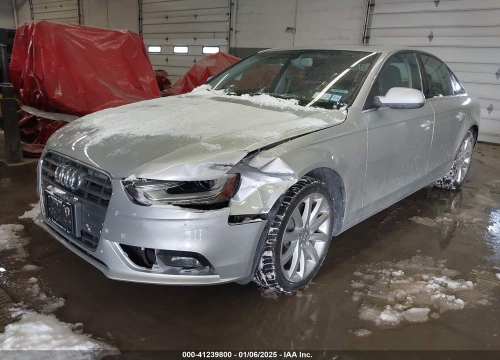2013 AUDI A4 2.0T PREMIUM VIN: WAUFFAFL2DN034611