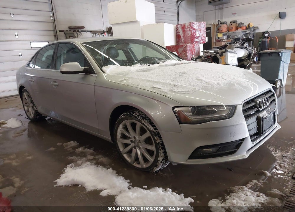 2013 AUDI A4 2.0T PREMIUM VIN: WAUFFAFL2DN034611