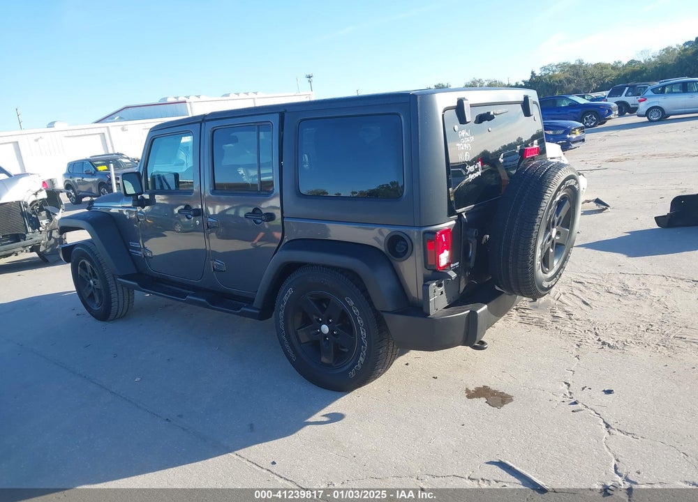 2018 JEEP WRANGLER JK UNLIMITED SPORT S 4X4 VIN: 1C4BJWDG3JL900973