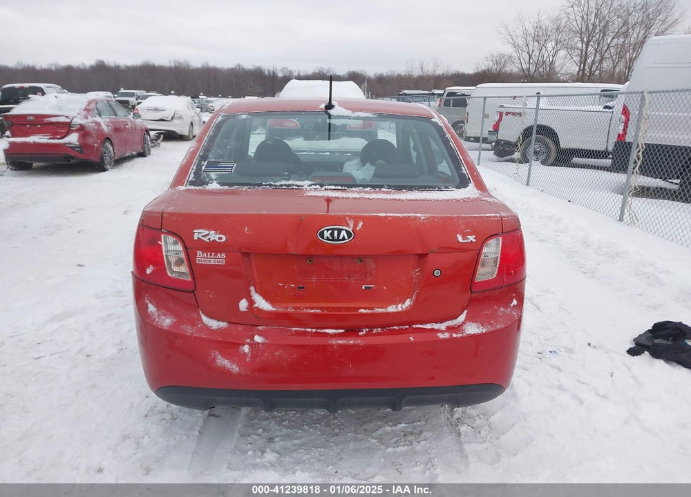 2010 KIA RIO VIN: KNADH4A34A6673802