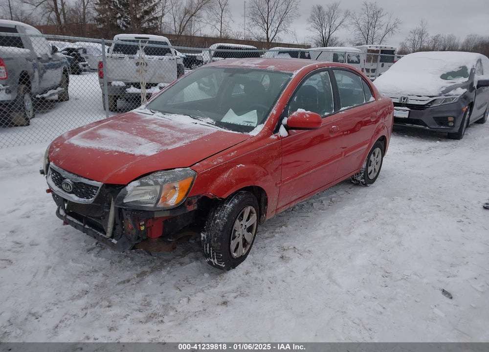 2010 KIA RIO VIN: KNADH4A34A6673802