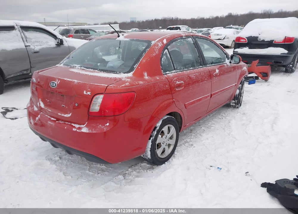 2010 KIA RIO VIN: KNADH4A34A6673802