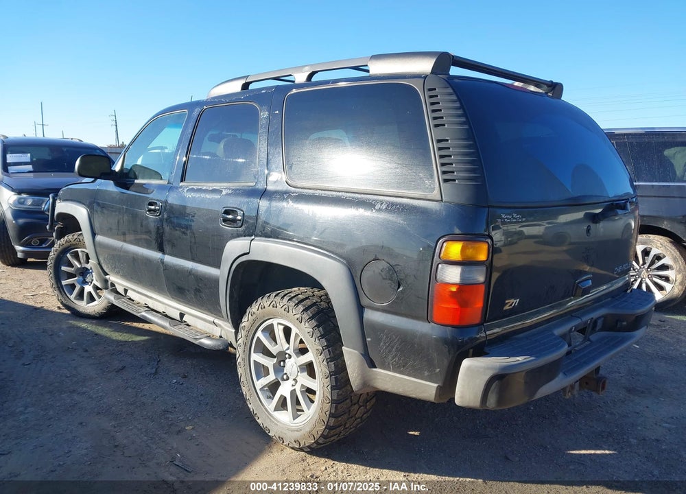 2004 CHEVROLET TAHOE Z71 VIN: 1GNEK13Z54R204706