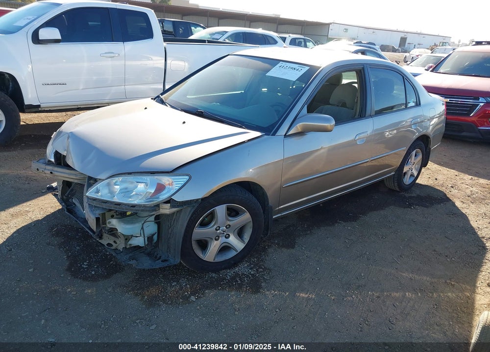 2004 HONDA CIVIC EX VIN: 2HGES26814H629262