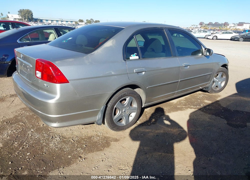 2004 HONDA CIVIC EX VIN: 2HGES26814H629262
