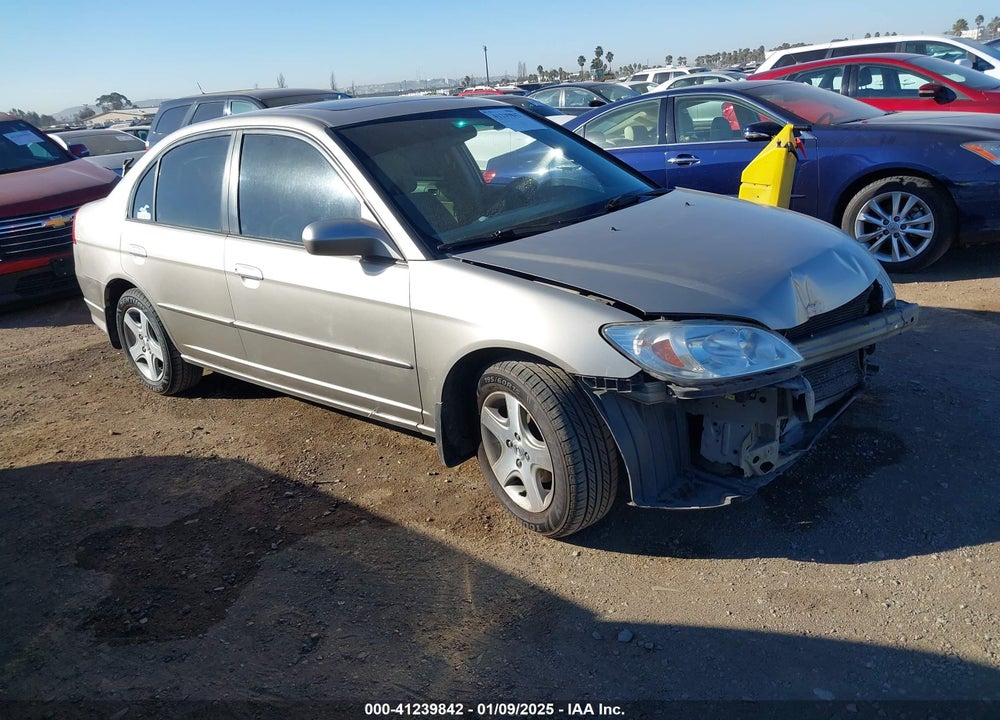 2004 HONDA CIVIC EX VIN: 2HGES26814H629262