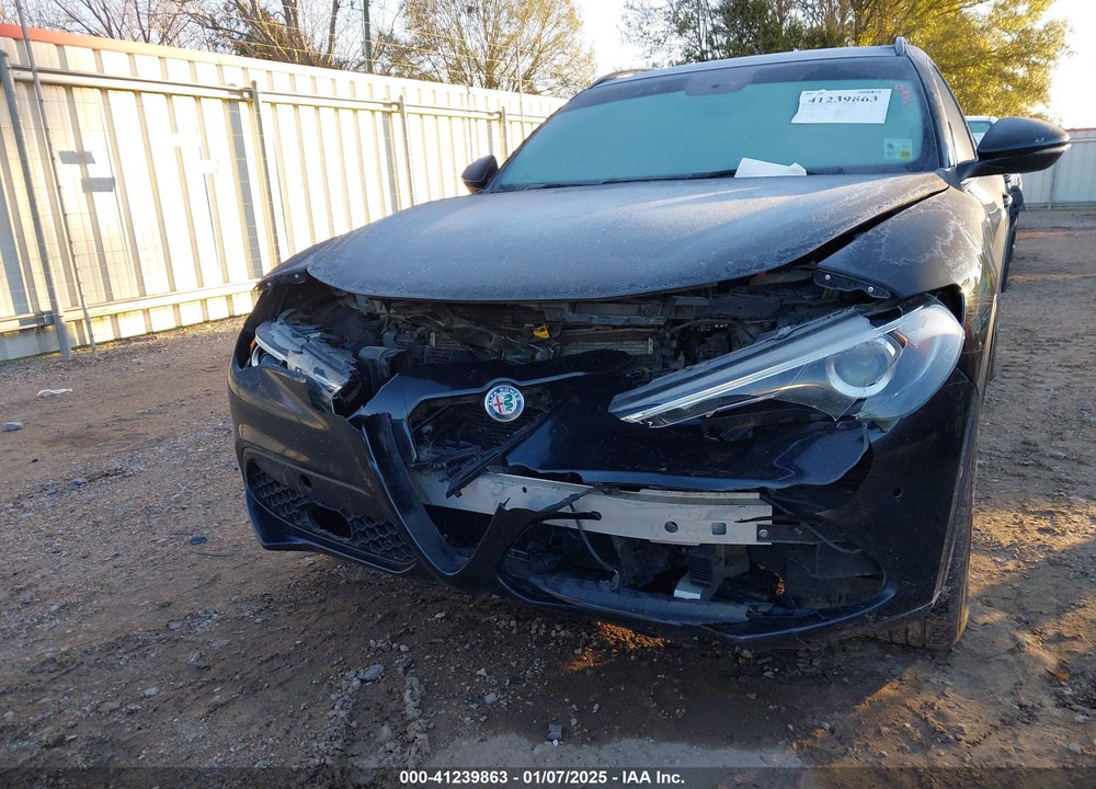 2018 ALFA ROMEO STELVIO SPORT AWD VIN: ZASFAKPN7J7B65094