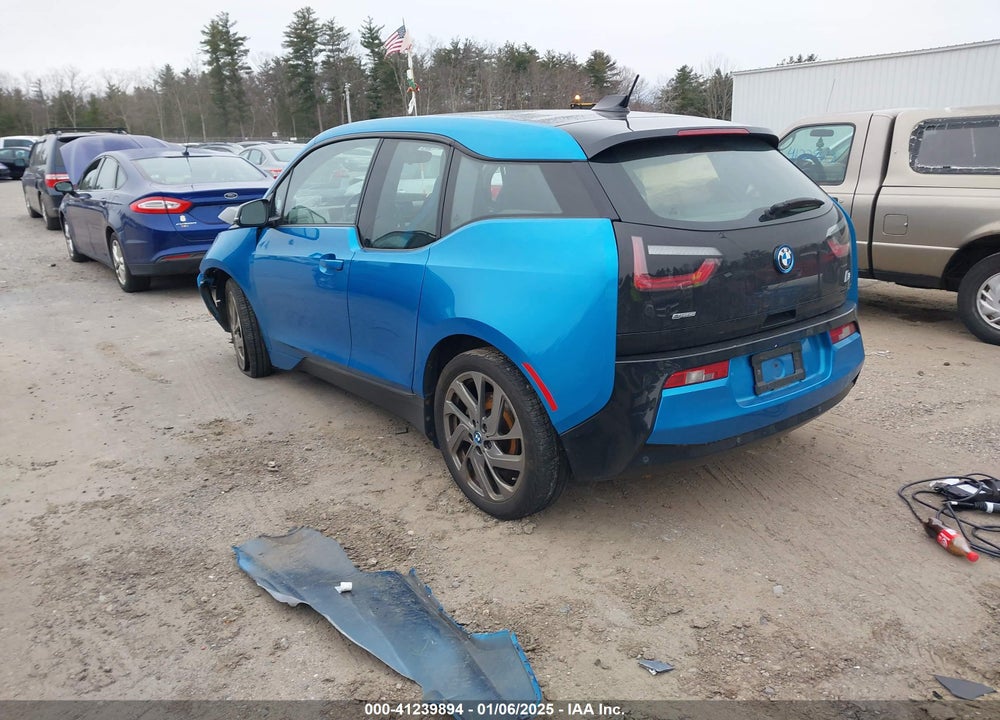 2017 BMW I3 VIN: WBY1Z8C59HV551251