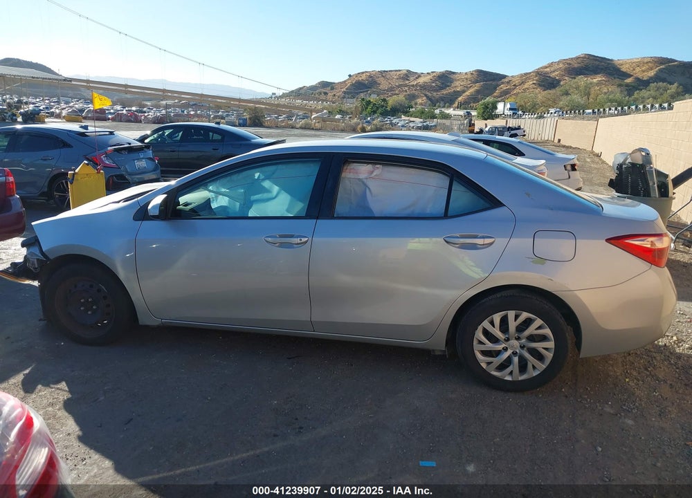 2018 TOYOTA COROLLA VIN: 2T1BURHE2JC122643