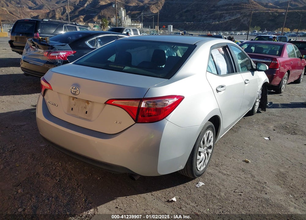 2018 TOYOTA COROLLA VIN: 2T1BURHE2JC122643