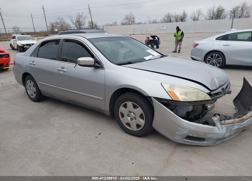 2007 HONDA ACCORD 2.4 LX VIN: 3HGCM56447G700085