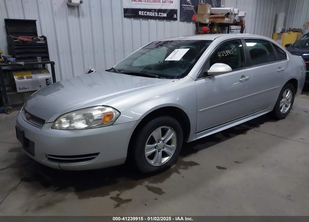2013 CHEVROLET IMPALA LS VIN: 2G1WF5E39D1252079