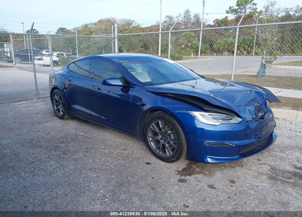 2021 TESLA MODEL S LONG RANGE DUAL MOTOR ALL-WHEEL DRIVE VIN: 5YJSA1E5XMF453632