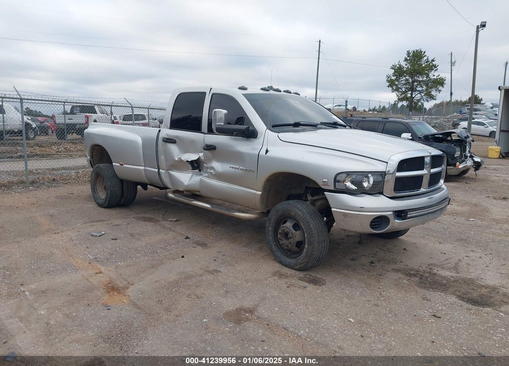 2004 DODGE RAM 3500 SLT/LARAMIE VIN: 3D7MA48C64G110109