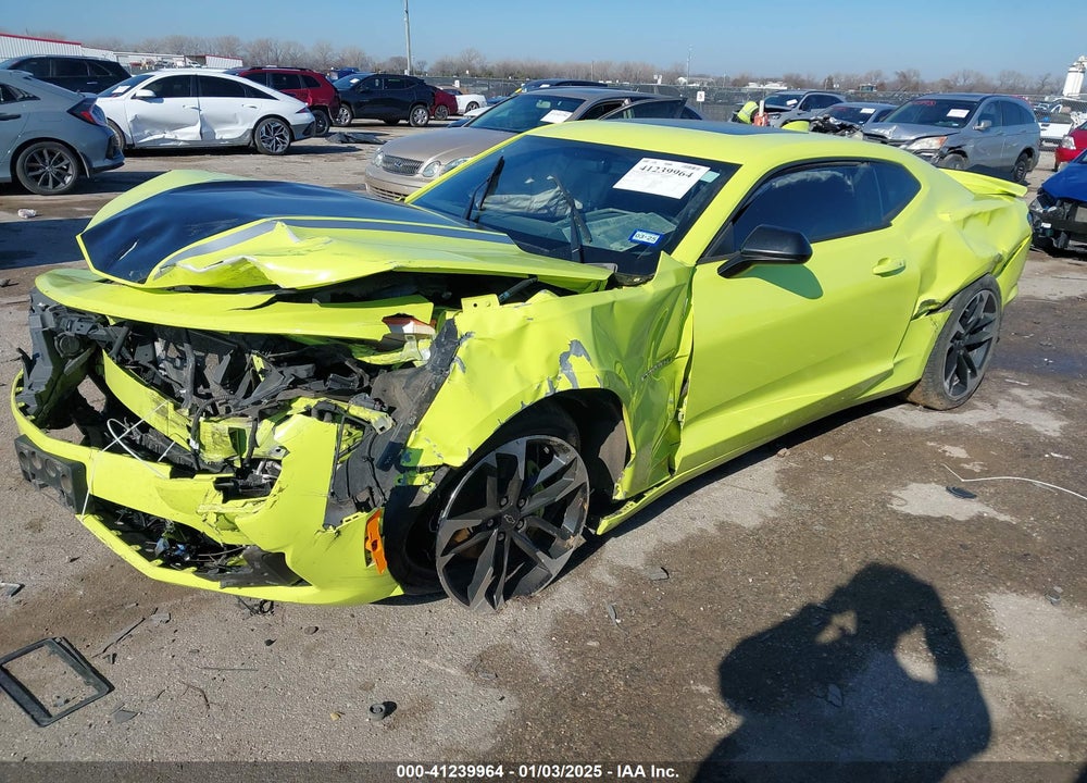2021 CHEVROLET CAMARO VIN: 1G1FD1RS1M0127122