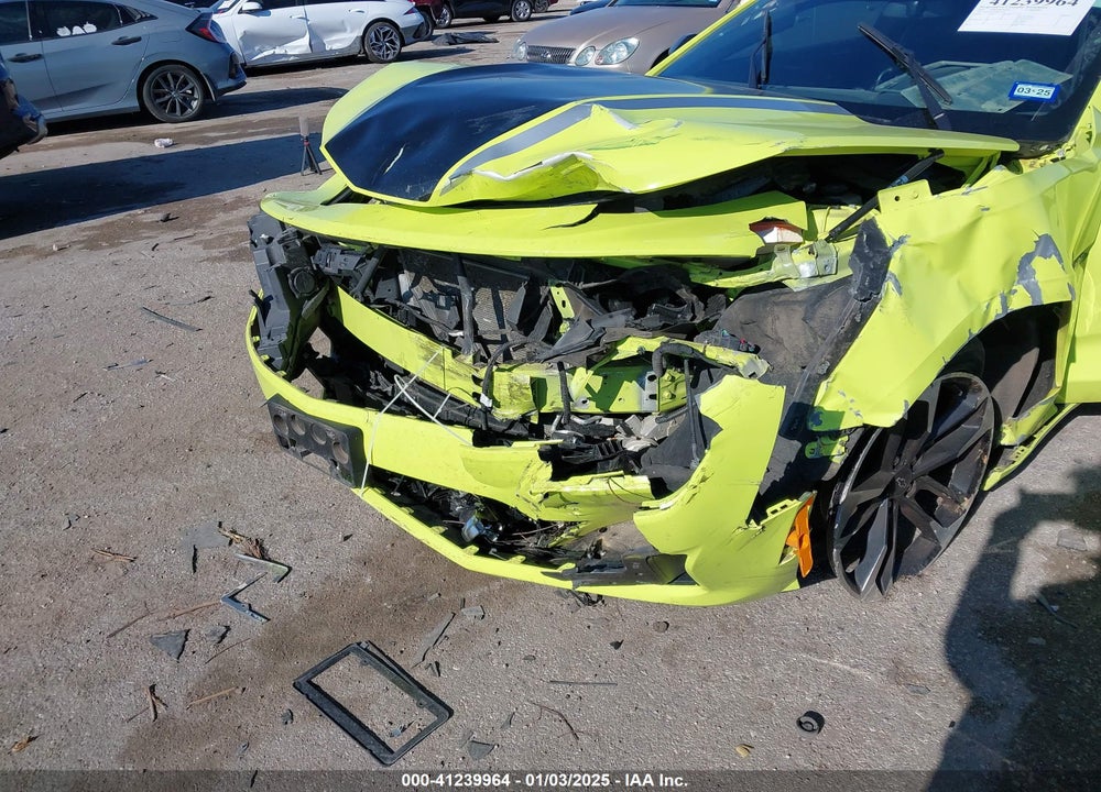 2021 CHEVROLET CAMARO VIN: 1G1FD1RS1M0127122
