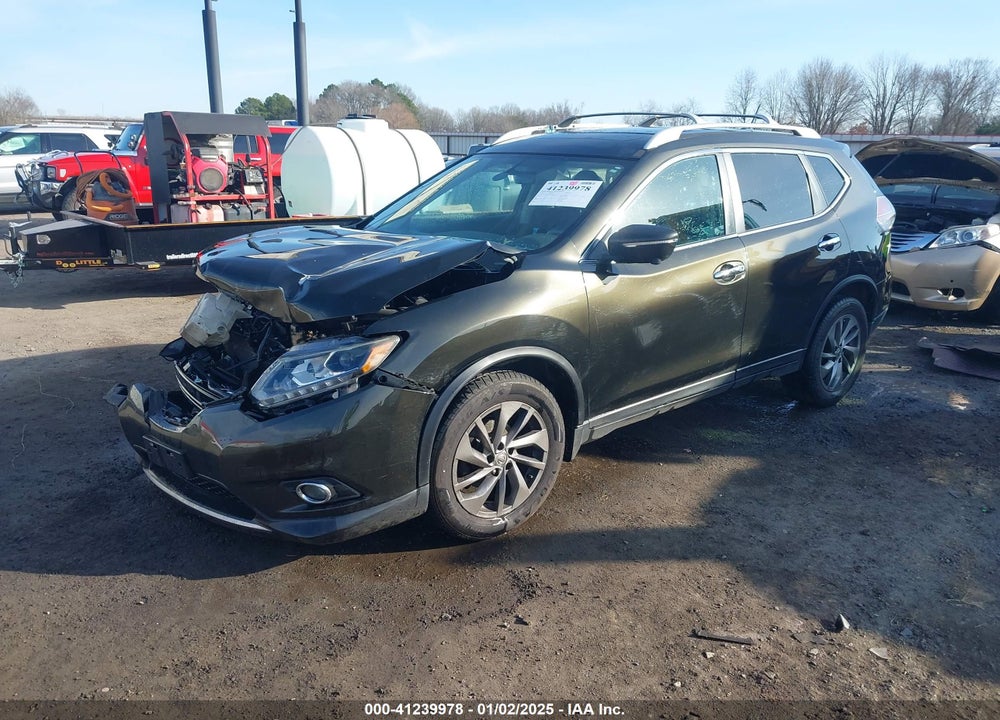 2014 NISSAN ROGUE SL VIN: 5N1AT2MV5EC824865