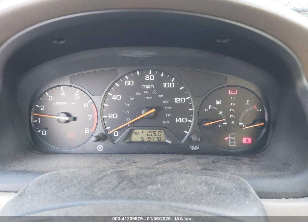 2000 HONDA ACCORD 2.3 EX VIN: 1HGCG3278YA003417
