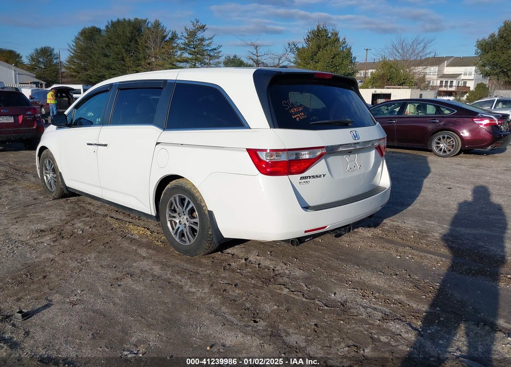 2011 HONDA ODYSSEY EX-L VIN: 5FNRL5H69BB041543