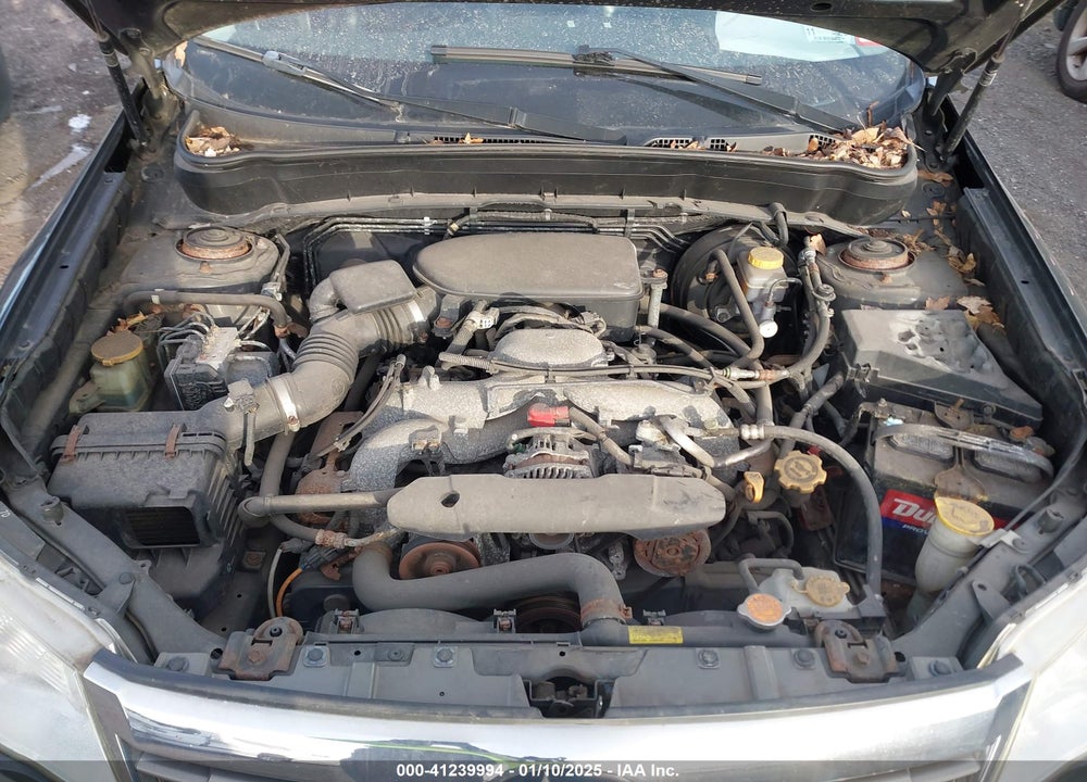2010 SUBARU FORESTER 2.5X VIN: JF2SH6AC0AH736406