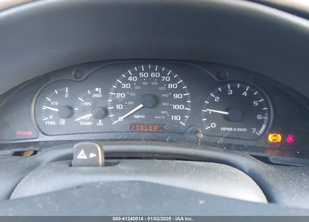 2000 CHEVROLET CAVALIER VIN: 1G1JC1242Y7250191