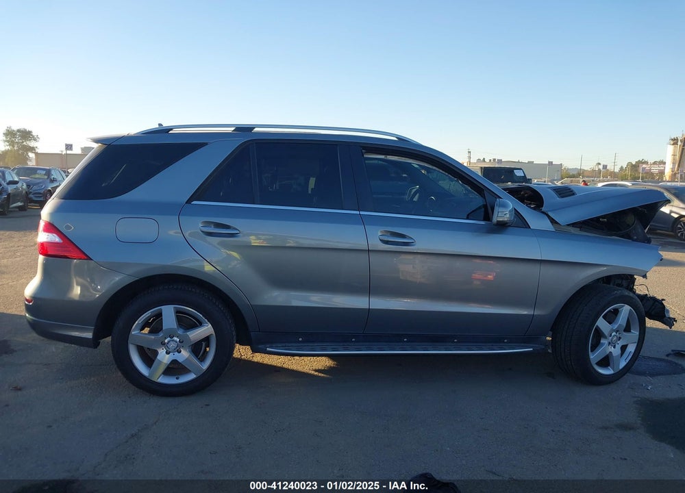 2014 MERCEDES-BENZ ML 350 VIN: 4JGDA5JB2EA271408