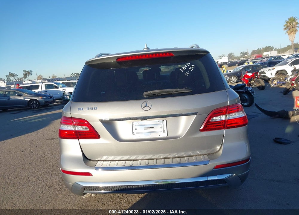 2014 MERCEDES-BENZ ML 350 VIN: 4JGDA5JB2EA271408