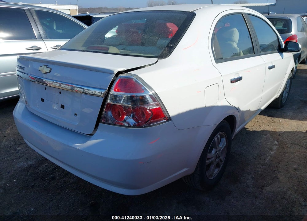 2009 CHEVROLET AVEO VIN: KL1TG56E49B609982