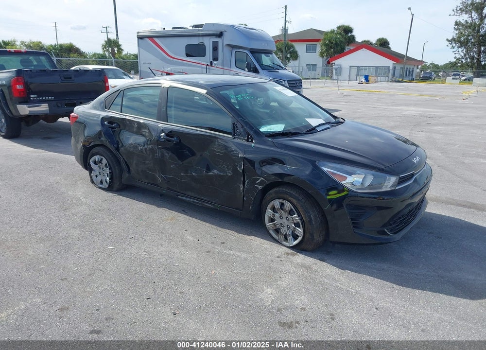 2022 KIA RIO LX/S VIN: 3KPA24AD7NE477420