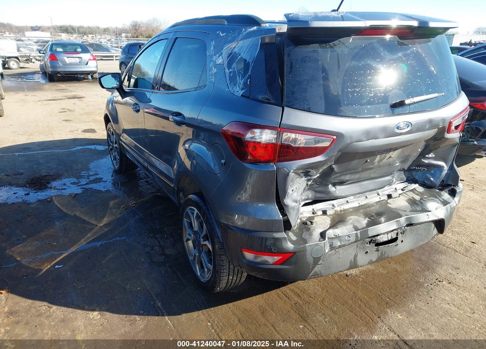 2020 FORD ECOSPORT SES VIN: MAJ6S3JL2LC361513