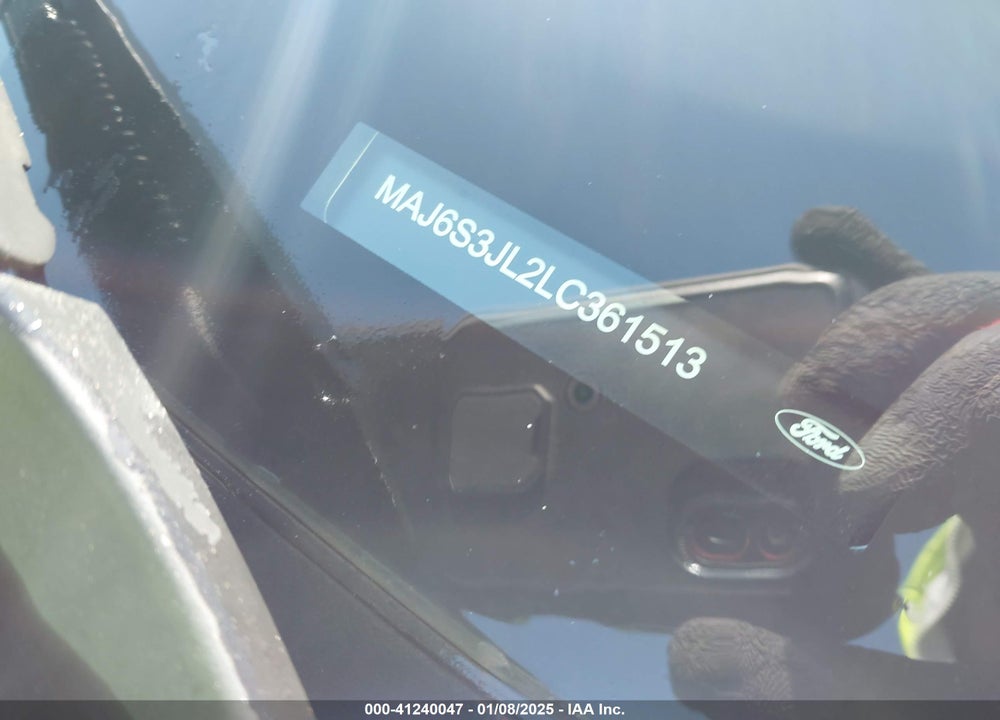 2020 FORD ECOSPORT SES VIN: MAJ6S3JL2LC361513