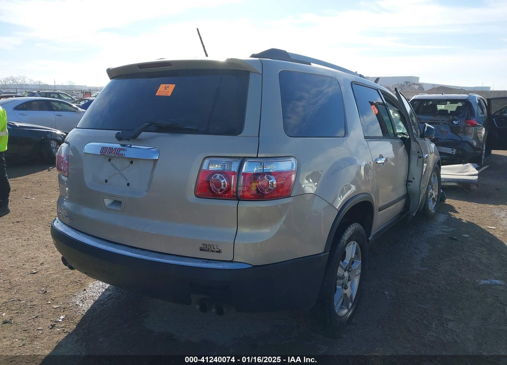 2011 GMC ACADIA SL VIN: 1GKKRNED4BJ367573