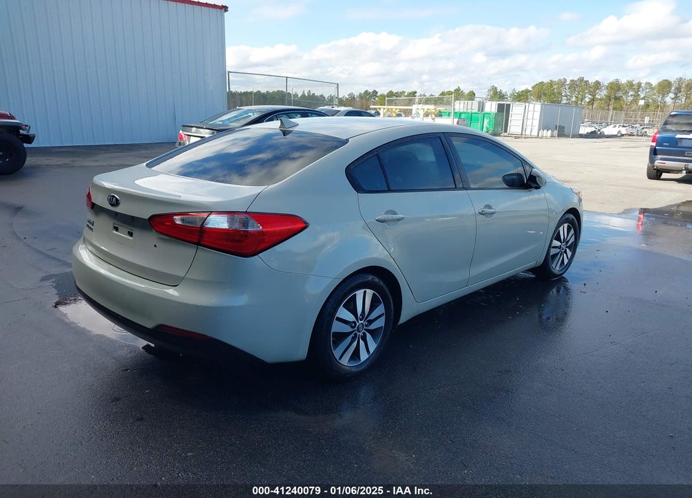 2015 KIA FORTE LX VIN: KNAFK4A6XF5338237