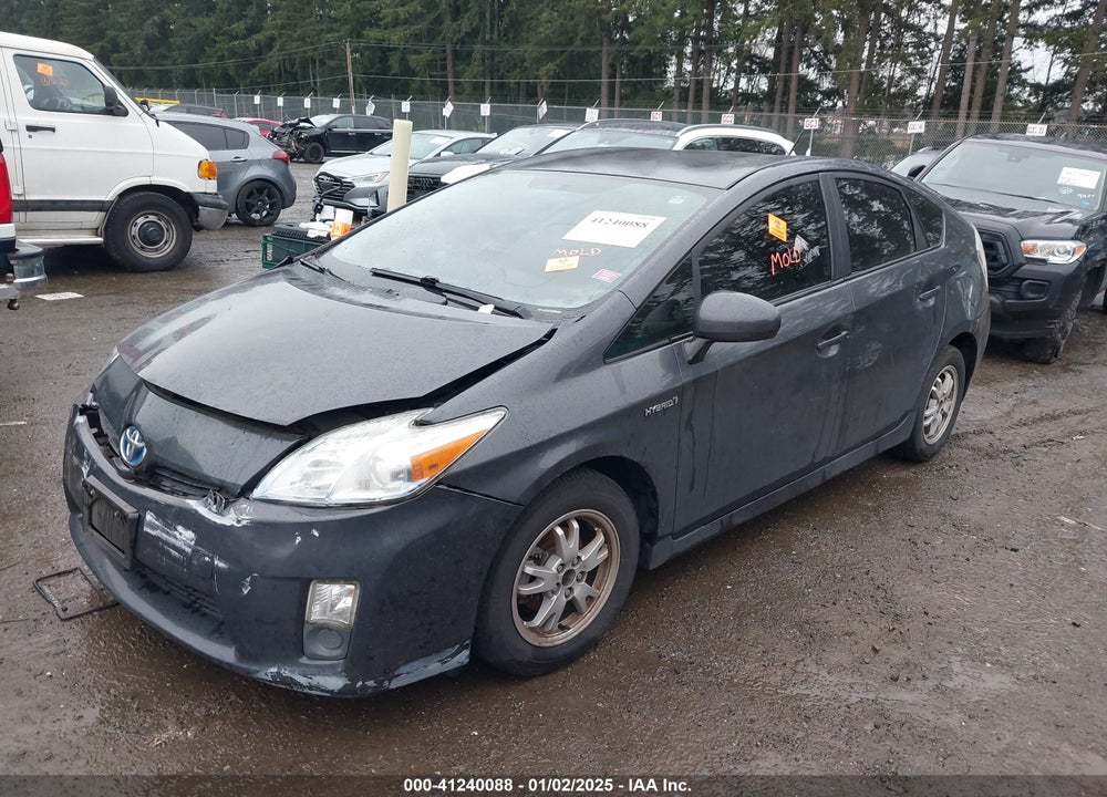 2011 TOYOTA PRIUS TWO VIN: JTDKN3DU0B1380267