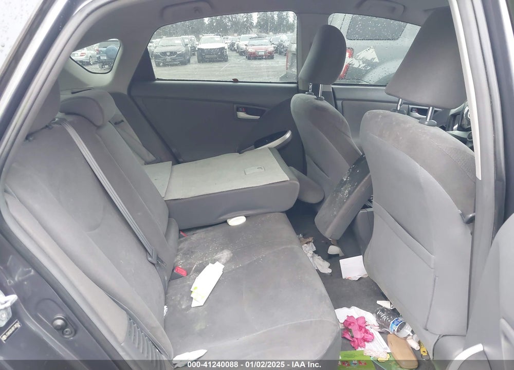2011 TOYOTA PRIUS TWO VIN: JTDKN3DU0B1380267