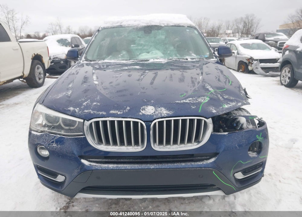 2017 BMW X3 XDRIVE28I VIN: 5UXWX9C39H0T22520