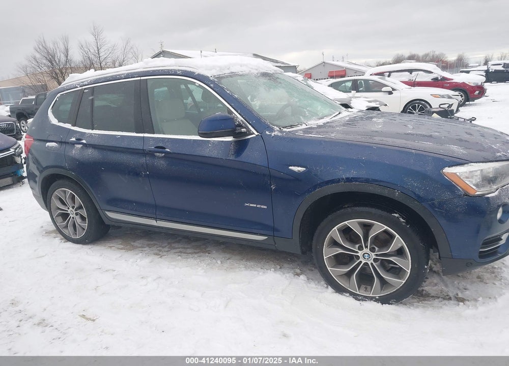 2017 BMW X3 XDRIVE28I VIN: 5UXWX9C39H0T22520