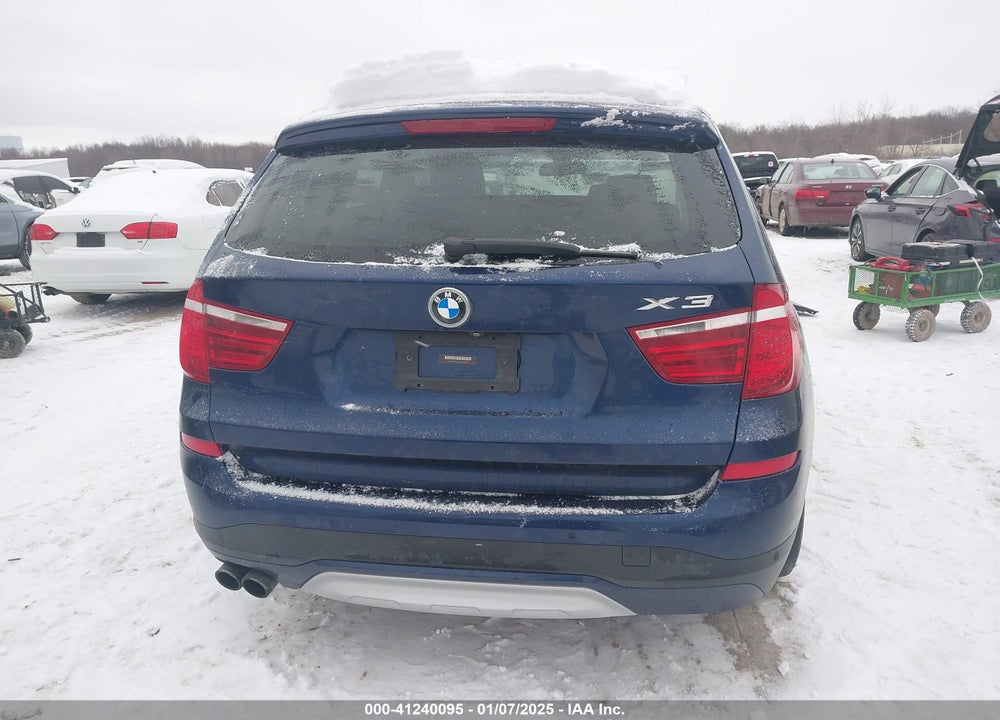 2017 BMW X3 XDRIVE28I VIN: 5UXWX9C39H0T22520