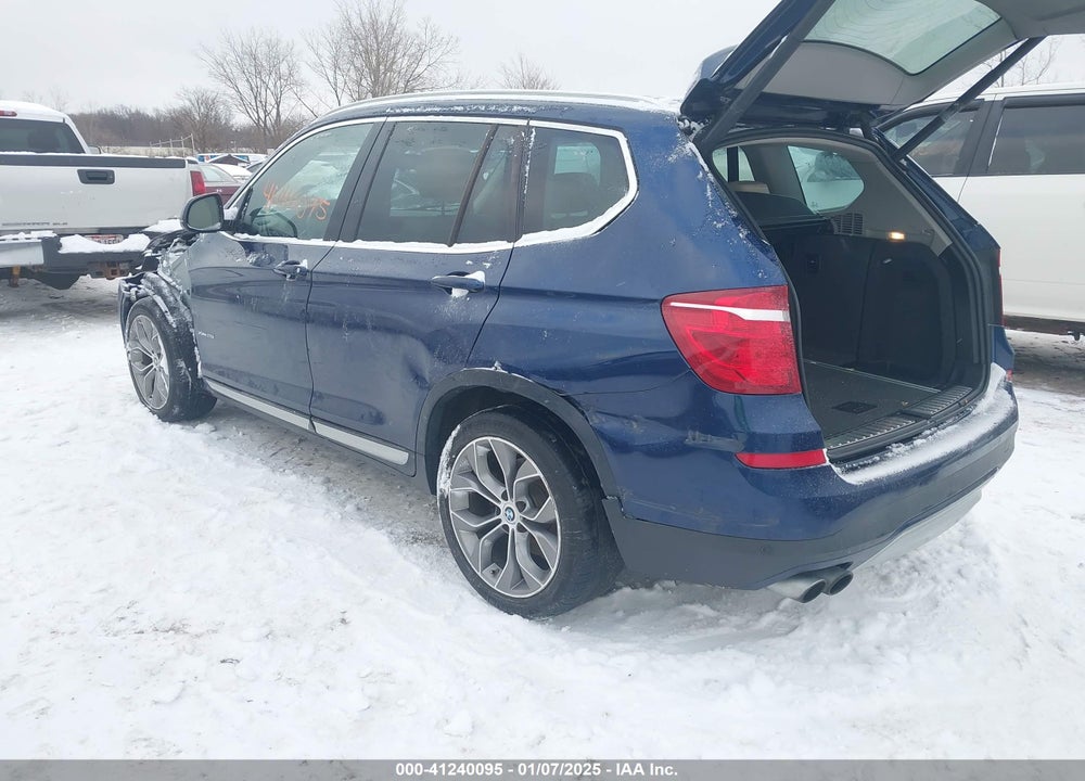 2017 BMW X3 XDRIVE28I VIN: 5UXWX9C39H0T22520