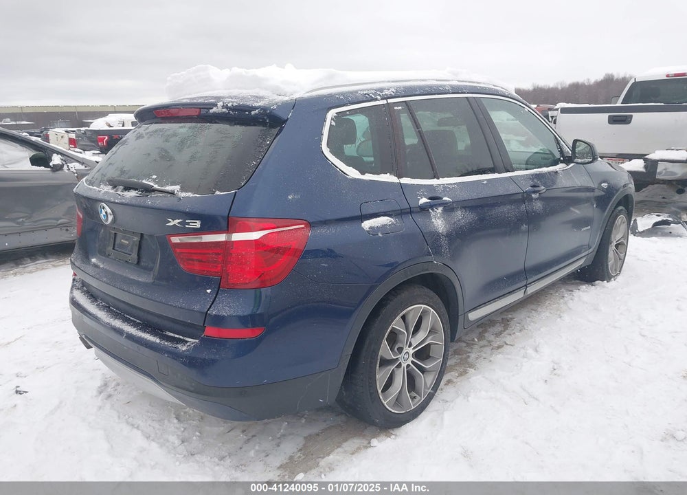 2017 BMW X3 XDRIVE28I VIN: 5UXWX9C39H0T22520