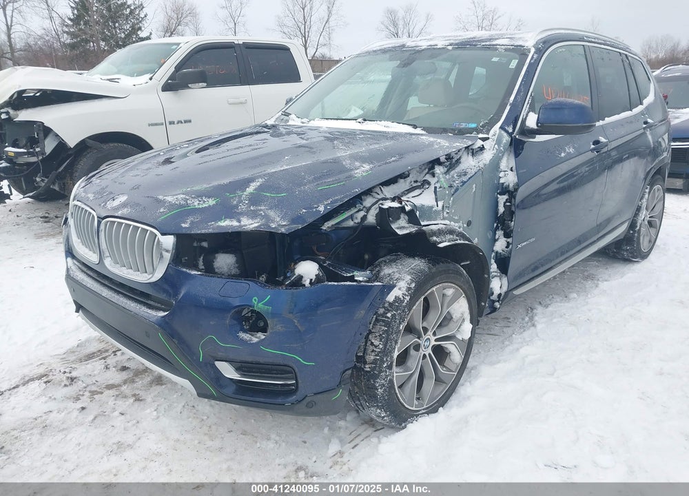 2017 BMW X3 XDRIVE28I VIN: 5UXWX9C39H0T22520