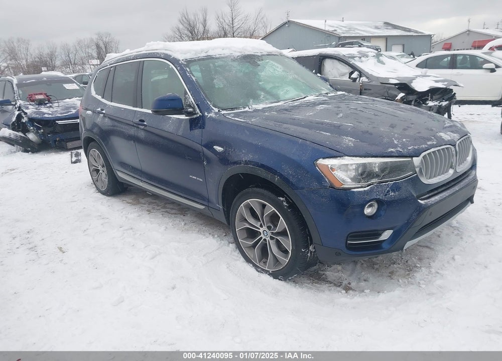 2017 BMW X3 XDRIVE28I VIN: 5UXWX9C39H0T22520