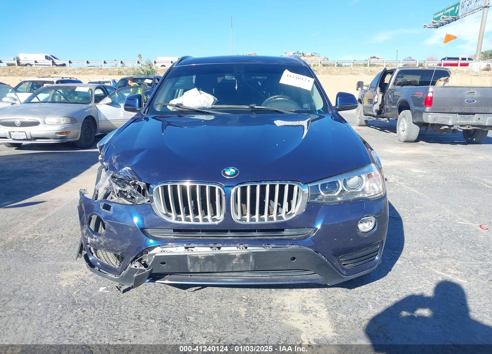 2017 BMW X3 SDRIVE28I VIN: 5UXWZ7C59H0U47212