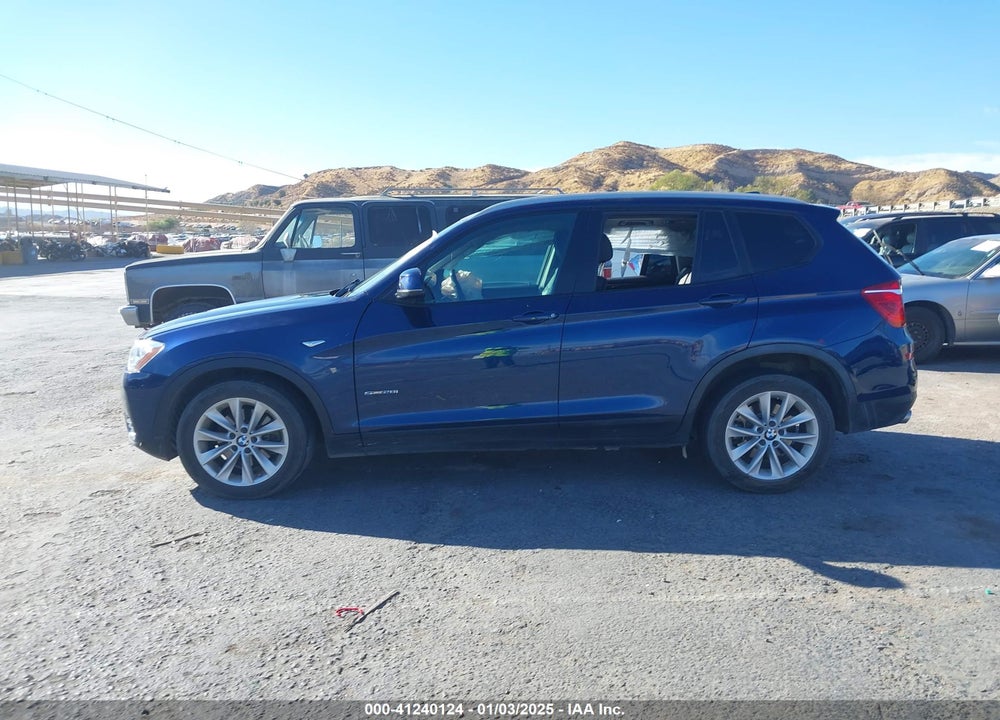2017 BMW X3 SDRIVE28I VIN: 5UXWZ7C59H0U47212
