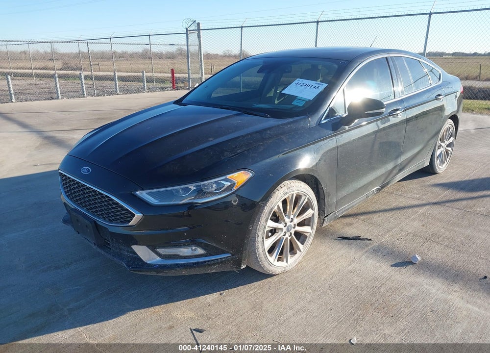 2017 FORD FUSION PLATINUM VIN: 3FA6P0K9XHR335026