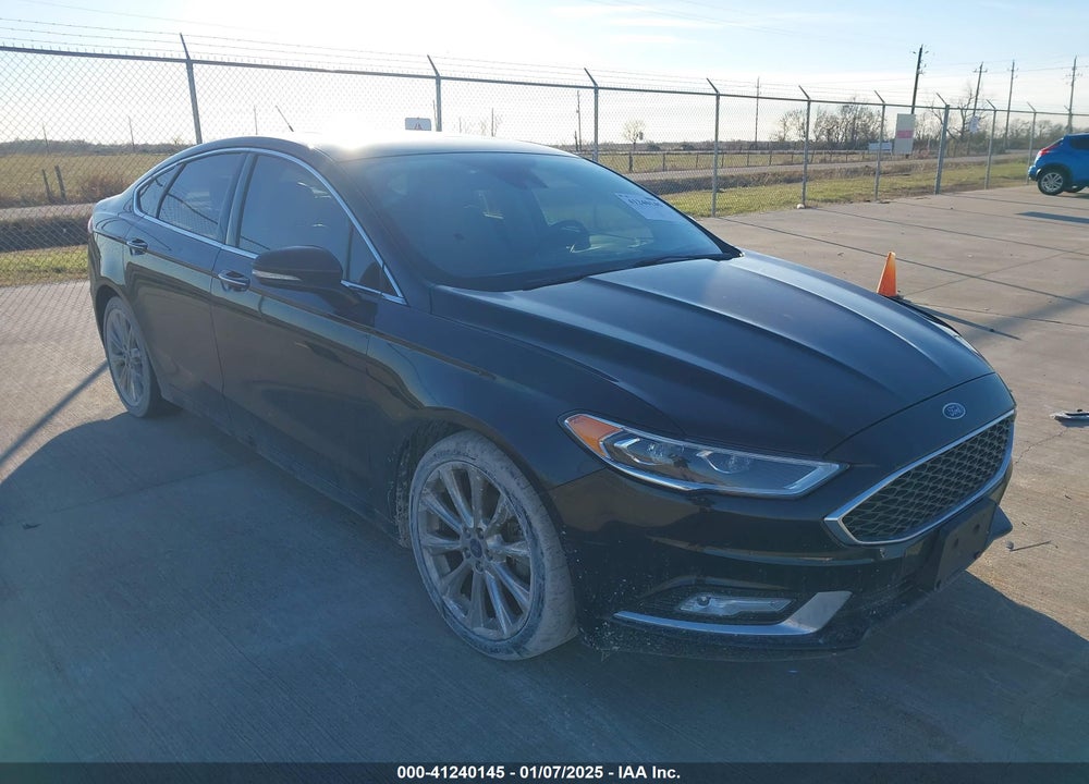2017 FORD FUSION PLATINUM VIN: 3FA6P0K9XHR335026