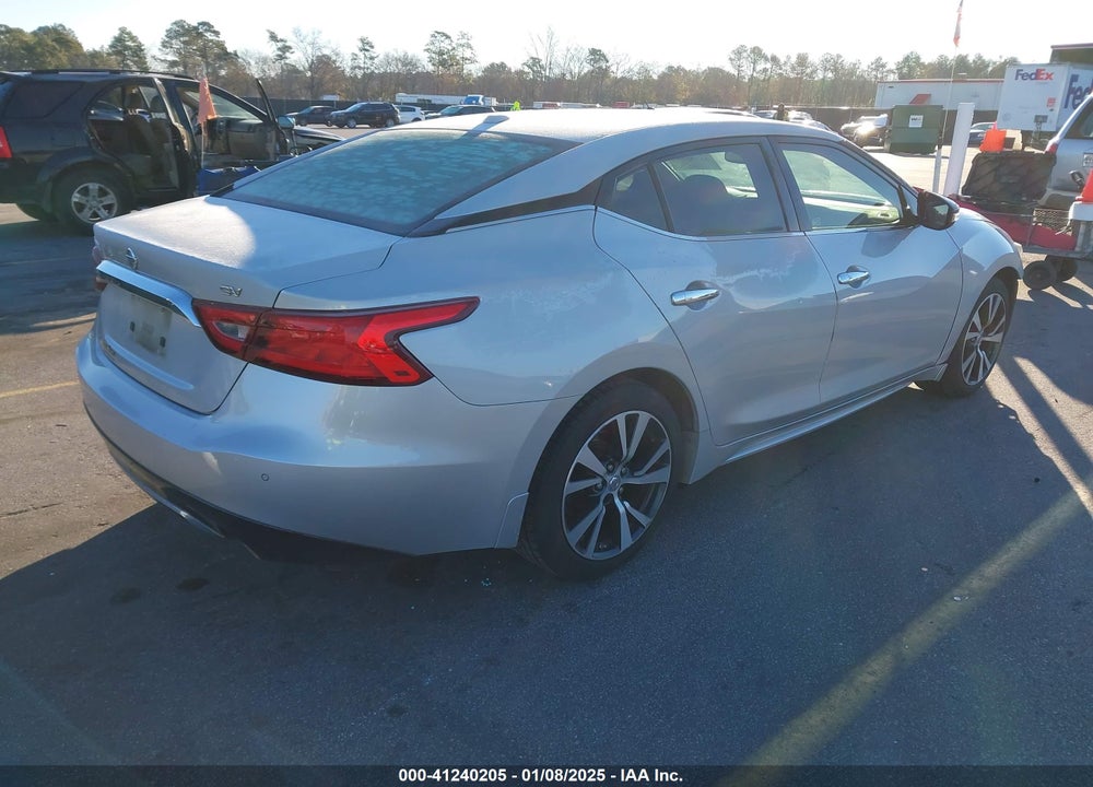 2017 NISSAN MAXIMA VIN: 1N4AA6AP9HC399202